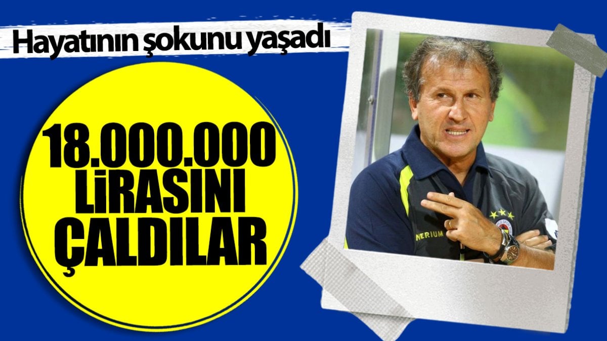 Eski Fenerbahçeli Zico 18 milyonunu kaptırdı